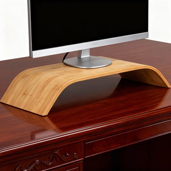 Dingxin Stalak za monitor s pohranom tipkovnice, podignuto radno mjesto, bez instalacije, 1 razina, 2024