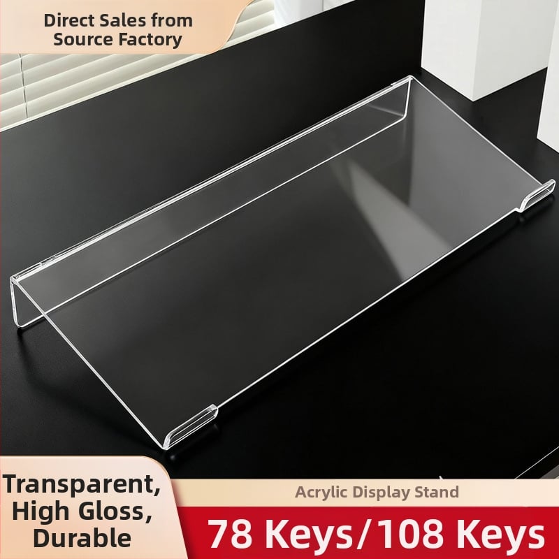 Stalo klaviatūros laikiklis 78/108 klavišų klaviatūroms, pakelia klaviatūrą, biurui, 280 g