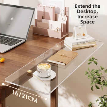 Akrilinis stalinis laikiklis su šonine išplėtimu ir klaviatūros laikikliu — Modelis 2292212194496055040