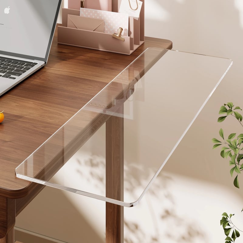 Akrilinis stalinis laikiklis su šonine išplėtimu ir klaviatūros laikikliu — Modelis 2292212194496055040