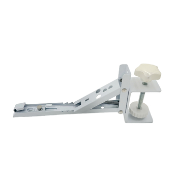 F-tip prošireni nosač za stolni računalnik — prilagodljiv, sklopiva podrška za tipkovnicu; Materijal: hladno valjani čelik; Model: F-type extension bracket; Namjena: stolni računalnik; Stil: moderni minimalistički