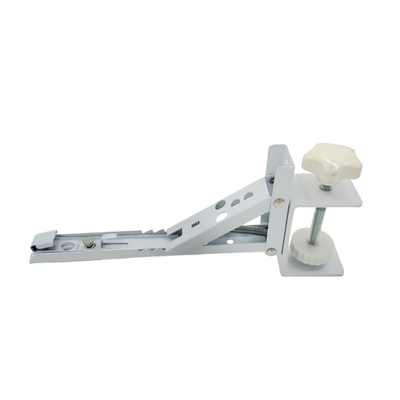 F-tip prošireni nosač za stolni računalnik — prilagodljiv, sklopiva podrška za tipkovnicu; Materijal: hladno valjani čelik; Model: F-type extension bracket; Namjena: stolni računalnik; Stil: moderni minimalistički