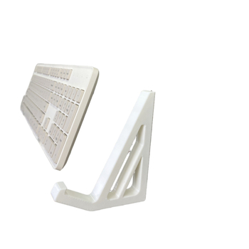 Klaviatūras uzglabāšanas stiprinājums perforētai plāksnei ar apaļām atverēm, piemērots metāla plāksnei ar apaļām atverēm, cauruma diametrs 6 mm, atveru attālums 16/25/26/30 mm