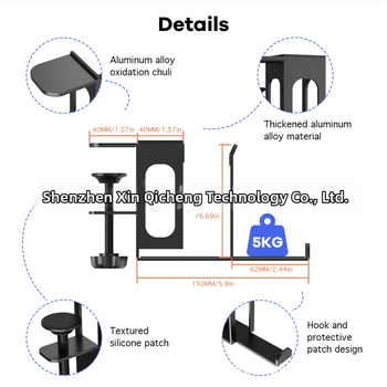 Nešiojamojo kompiuterio stovas C3 su šono klaviatūros laikymo, ausinių laikikliu, planšetės laikikliu • 30970679243 • 2024 m kovo mėn • nešiojamojo kompiuterio daugiafunkcinis laikiklis • dvipusė stalviršis