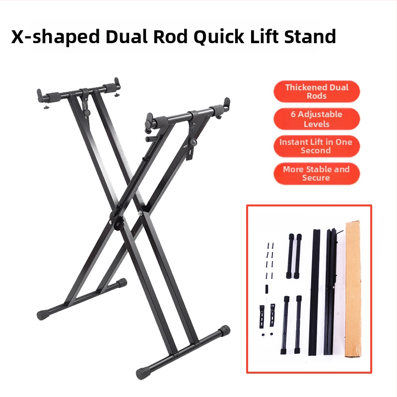 Stojan na elektronický organ, kovový, model Disassembling portable piano gear, Haoze