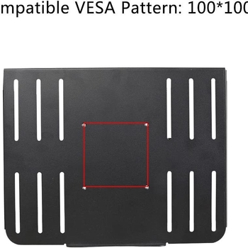 Kaixinda TP-002 Laptop/Desktop Cantilever tanjur za VESA montažu, od hladno valjanog čelika, cca 850 g
