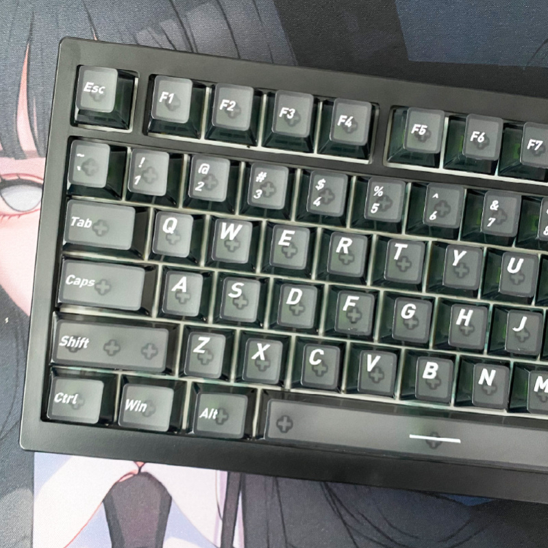 Crack prilagođene kapice tipkovnice – ABS materijal, 3D ispis, kompatibilne s rasporedima 68/75/87/98/108, 1 godina jamstva.