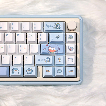 Mehāniska tastatūras taustiņa vāciņš: Blood Shark Original, Plastmasas, Saderīgs ar 68/75/71/87/98/104, 1 gadu garantija