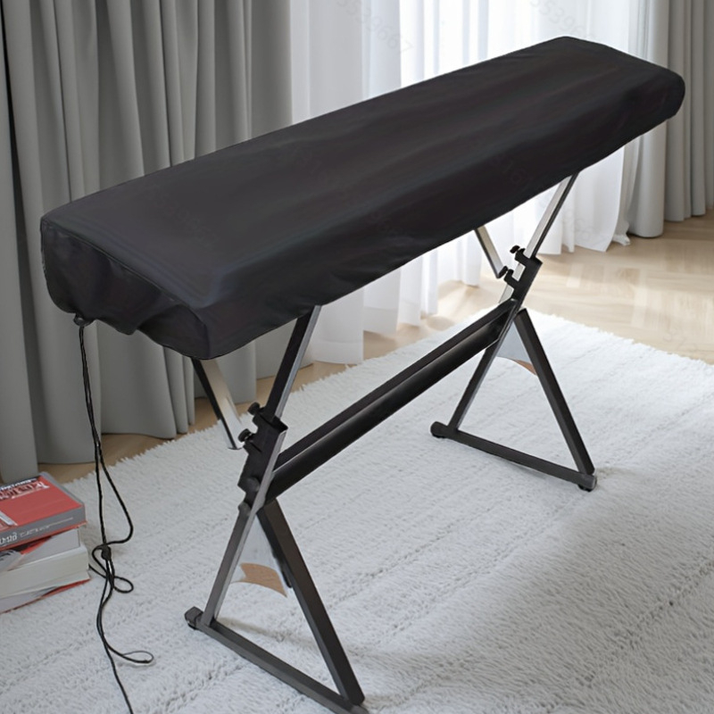 Kryt na klavír proti prachu, flanelový materiál, model LSP-V01, prachu odolný, vodeodolný, proti znečisteniu, univerzálne pre klávesové nástroje