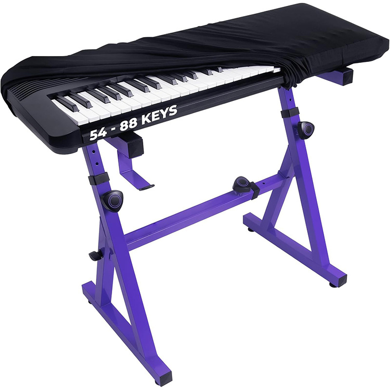 Kryt na klavír proti prachu, flanelový materiál, model LSP-V01, prachu odolný, vodeodolný, proti znečisteniu, univerzálne pre klávesové nástroje