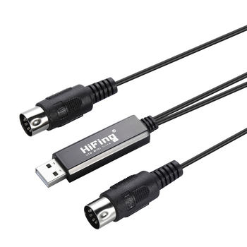 HiFing HF-MIDI cablu USB-MIDI pentru pian digital și tobe electronice
