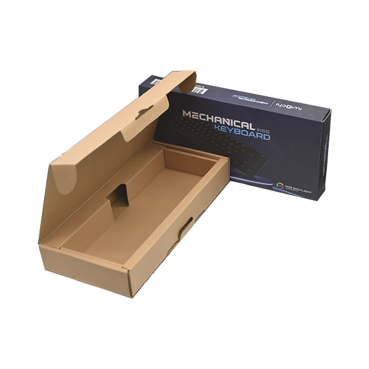 Set de cutii de ambalare pentru tastaturi mecanice, hârtie/carton, imprimare offset, model 010, sarcină de 500 g, personalizare disponibilă