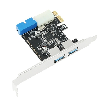Kovo GNE244 USB 3.0 PCIe адаптер карта с преден 20-пинов USB конектор, VL805 контролер