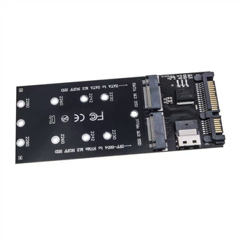 Adapter kartica za SATA M.2 NGFF SSD na SATA sučelje i NVMe M.2 SSD na SFF-8654