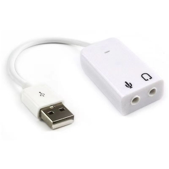 USB външна звукова карта, 7.1-канален, модел JYDZ003, USB 2.0, чип 4188
