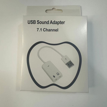 USB външна звукова карта, 7.1-канален, модел JYDZ003, USB 2.0, чип 4188