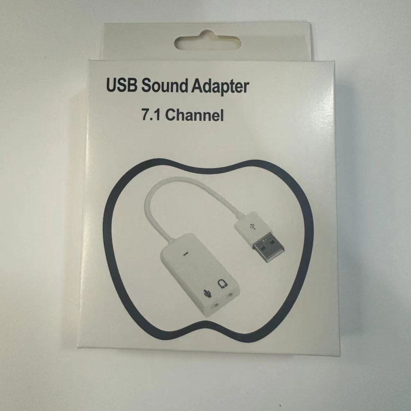USB външна звукова карта, 7.1-канален, модел JYDZ003, USB 2.0, чип 4188