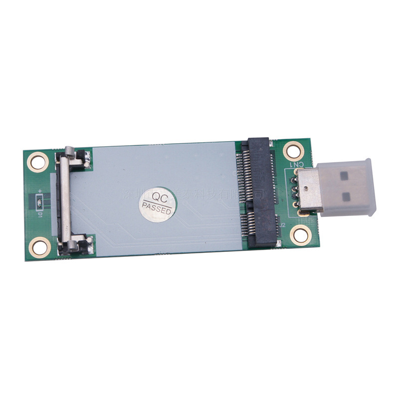 Mini PCIe към USB 2.0 адаптерна платка за 3G/4G модули със SIM/UIM държател — Модел MCA630, USB 2.0 интерфейс