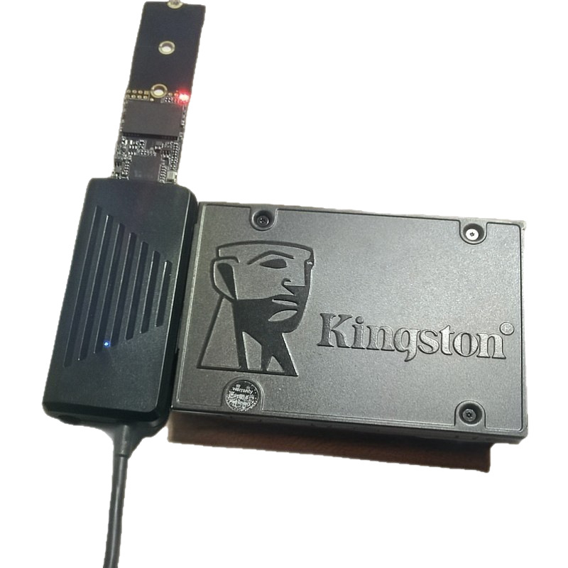 Vanjski USB 3.0 adapter za M.2 NGFF s JMS578 kontrolerom, 10Gbps prijenos, kabel s bakrenim jezgrom