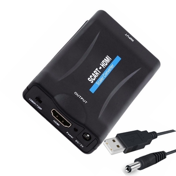 Leopard League Scart na HDMI adapter kartica – HDMI sučelje, Čip 1858, bakreno jezgro, prijenos podataka 720/1080