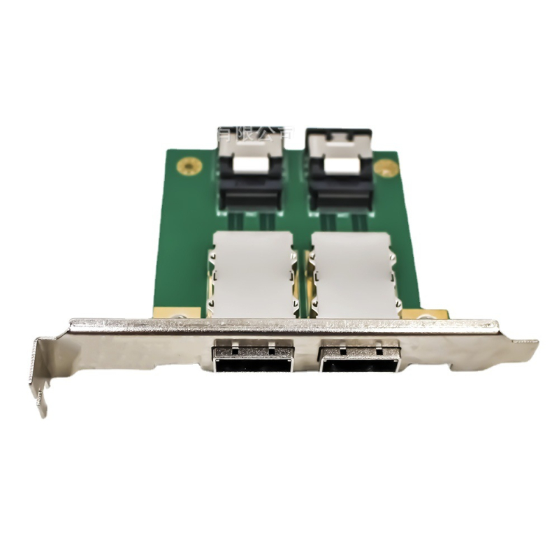 SAS двойнопортова адаптер карта за сървърна backplane, 1 към 2 разклонителя, дължина 0.1 m, серийният интерфейс, модел A