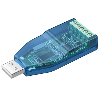 USB към RS232 серий адаптер — двупосочен конвертор, USB 2.0 интерфейс, CH340 чип, 9600 бод