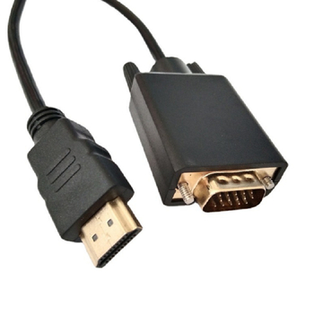 HDMI–VGA adapter kabel, duljina 1.8 m, čip 5210, podrška 1080P, bakreno jezgro