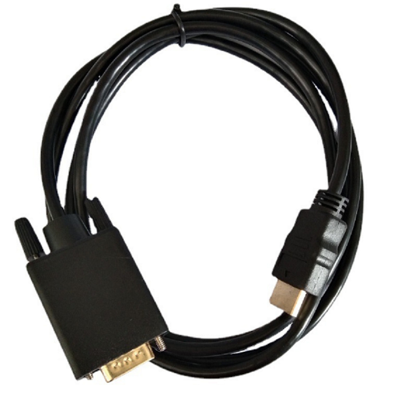 HDMI–VGA adapter kabel, duljina 1.8 m, čip 5210, podrška 1080P, bakreno jezgro