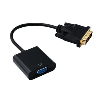 HYX-110 DVI muški–VGA ženski adapter kabel, bakreno jezgro, 24+1 pinova, s čipom