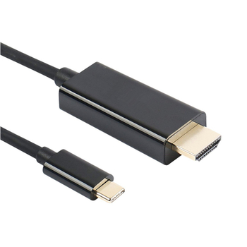 Type-C προς HDMI αρσενικός προσαρμογέας 4K 30Hz (HDMI, 2171U chip, 10000 data rate, COPPER CORE, Patch cord)