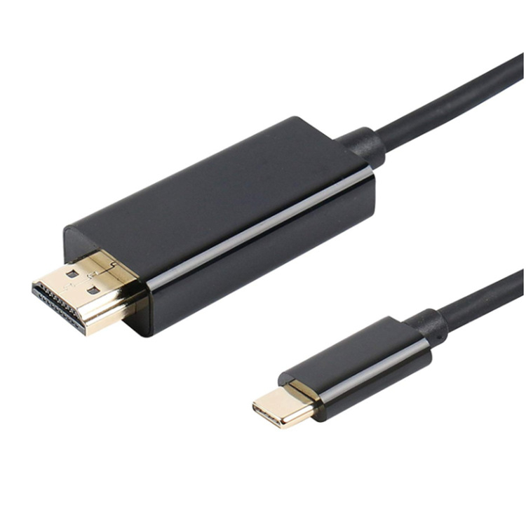 Type-C προς HDMI αρσενικός προσαρμογέας 4K 30Hz (HDMI, 2171U chip, 10000 data rate, COPPER CORE, Patch cord)