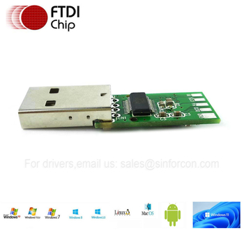 Sinforcon 062350 USB-to-serial FTDI adapter kabel 115200
