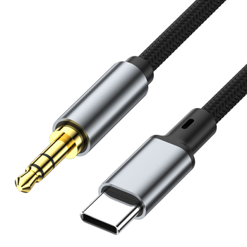 Type-C na 3,5 mm audio adapter kabel, izlaz zvuka, duljina 0,5 m, čip Zhongke Lanxun 136t