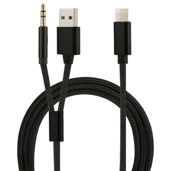iPhone slušalice i punjenje adapter – 2-u-1 za slušanje i punjenje, USB 2.0, model 07-One 3.5