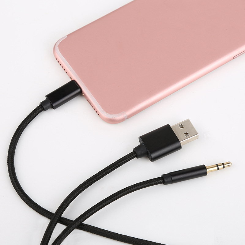 iPhone slušalice i punjenje adapter – 2-u-1 za slušanje i punjenje, USB 2.0, model 07-One 3.5