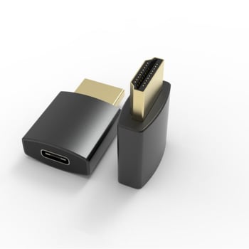 Type-C na HDMI adapter, 4K pri 30 Hz, USB-C ženski HDMI
