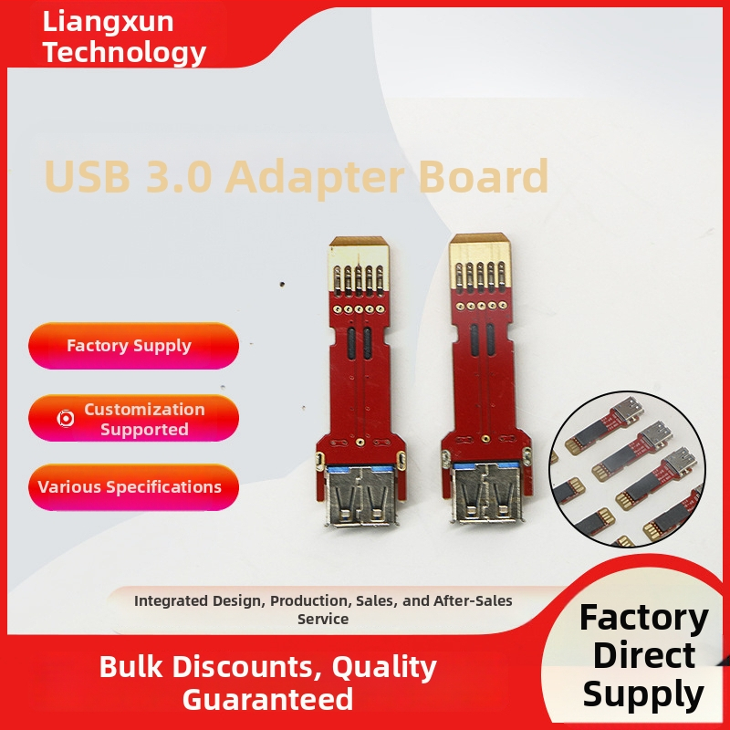 USB 3.0 adaptérna doska pre testovanie základnej dosky – USB 3.0 rozhranie, dĺžka 55 mm, meďové jadro, jednohlavý konektor