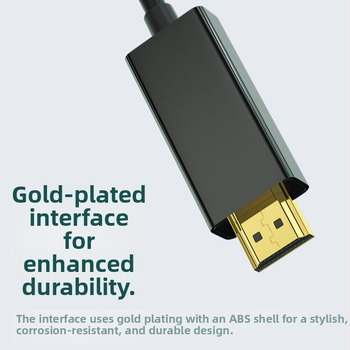 Kábel DisplayPort na HDMI, adaptér kábel, HDMI rozhranie, 4K podpora, meďové jadro