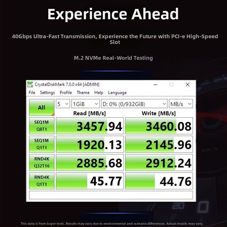 M.2 NVMe PCIe 3.0 x4 adaptera karte, M-Key, PCIe barošanas padeve, 6 Gbps
