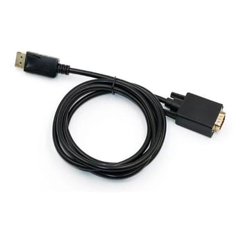 DP na VGA adapter kabel, DP sučelje, 1,8 m, bakreno jezgro, 5G brzina, čip 2166