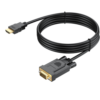 HDMI na VGA adapter kabel, s jednim konektorom, 1080P, visokokvalitetan čip, duljina 0,3-3 m