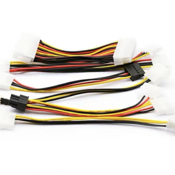 Napajanje adapter kabel: SATA 6P na IDE 4-pin, 1-na-3 podjela, bakreno jezgro