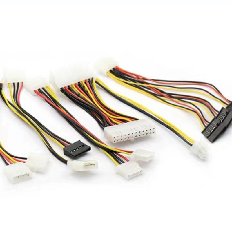 Napajanje adapter kabel: SATA 6P na IDE 4-pin, 1-na-3 podjela, bakreno jezgro