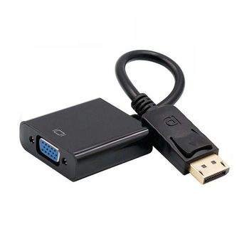 DP to VGA adapter kabel, JD009 čip, 0.2 m bakreno jezgro, Hai yuxin