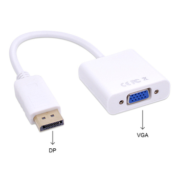 DP to VGA adapter kabel, JD009 čip, 0.2 m bakreno jezgro, Hai yuxin