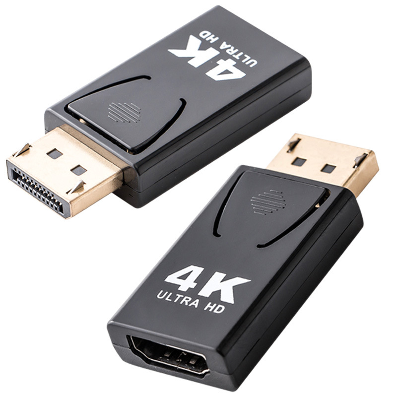 DP na HDMI konverter adapter: 4K/1080p, HDMI sučelje, pozlaćeni čip, bakreno jezgro