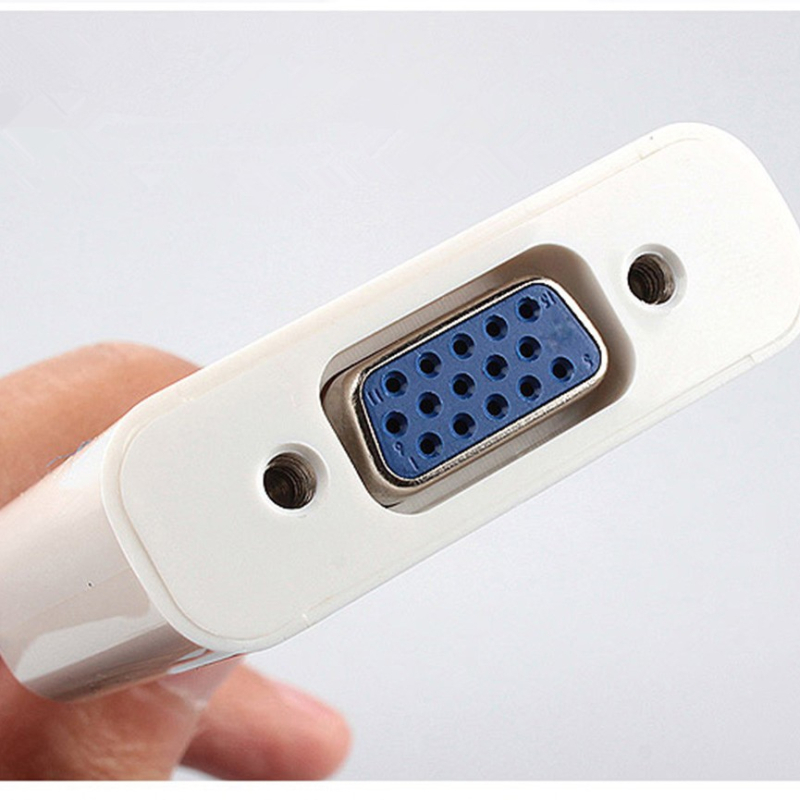 HDMI na VGA adapter kabel s audio i napajanjem, podržava 1080P, bakreno jezgro