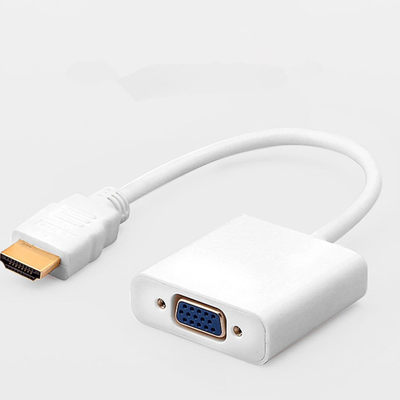 HDMI na VGA adapter kabel s audio i napajanjem, podržava 1080P, bakreno jezgro
