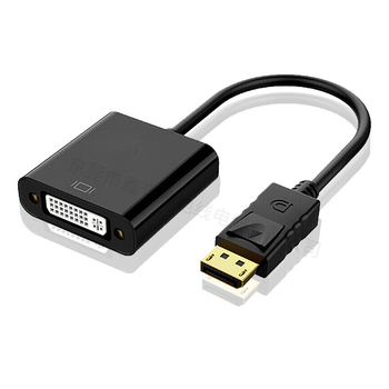DisplayPort na DVI adaptér kábel, 1080p, meďové jadro, čipy NXP PTN3361 a AS718