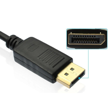DP to VGA adapter kabel - 1080P video konverzija, bakreno jezgro, VGA sučelje (jedan konektor)